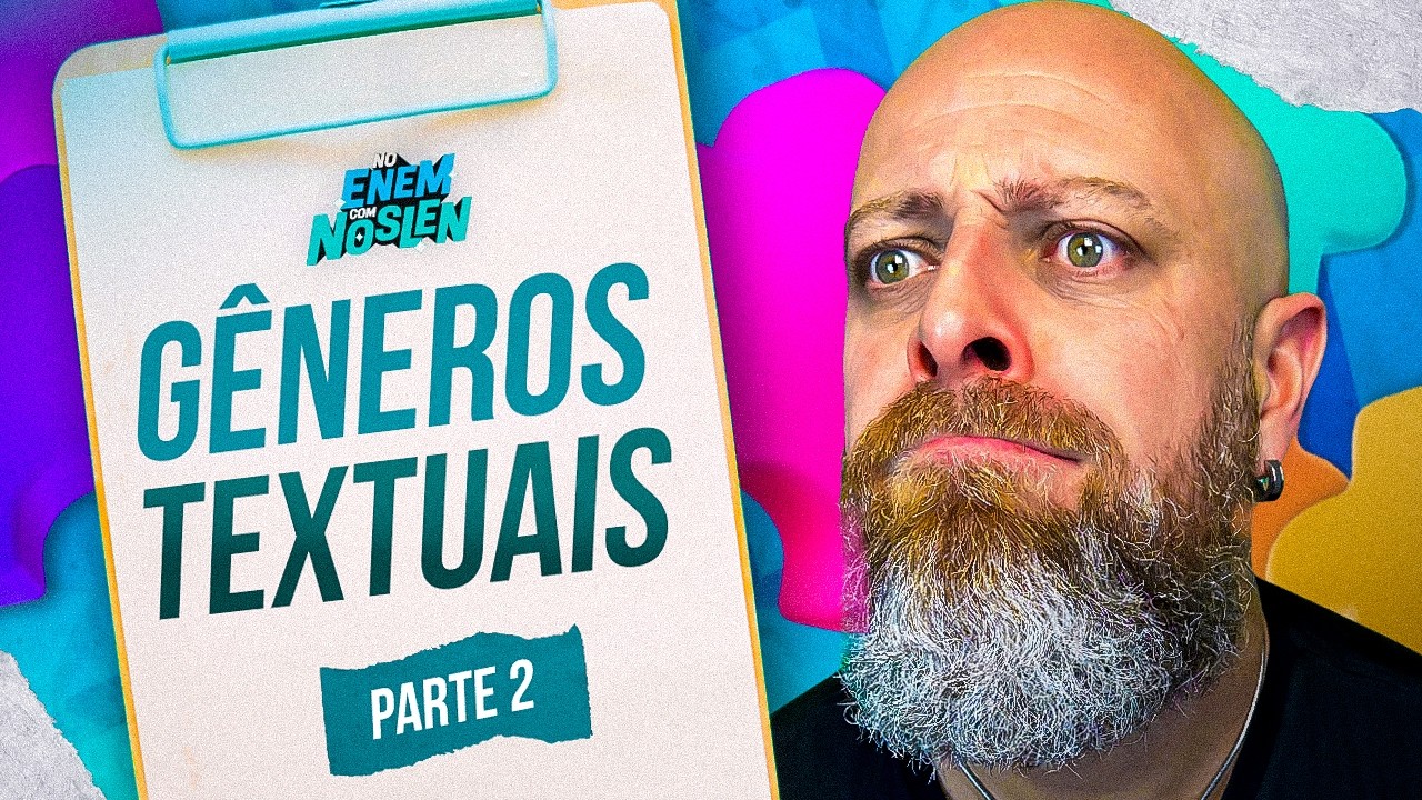 Enem 2023 | Exercícios sobre Gêneros Textuais - Aula2 [Professor Noslen] #professornoslen #enem