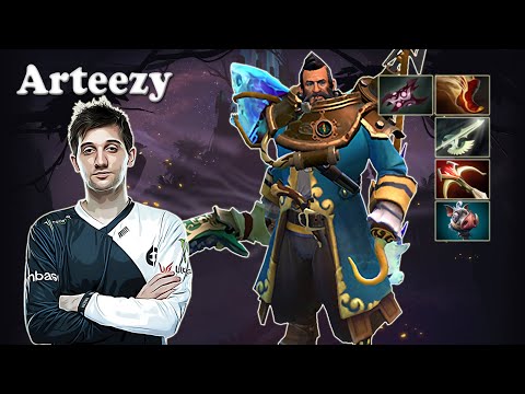 Arteezy - Kunkka Safelane | Dota 2 7.30e Gameplay