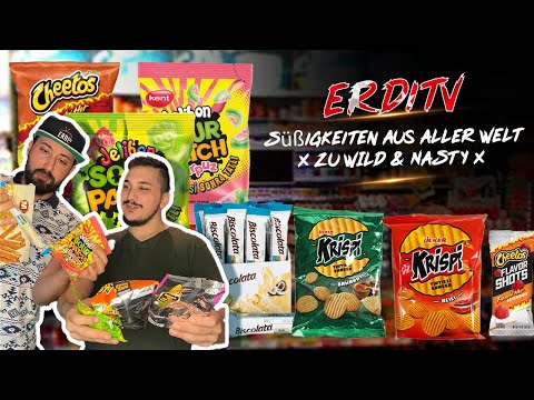 ErdiTv Süßigkeiten aus aller Welt x ZU WILD & NASTY x