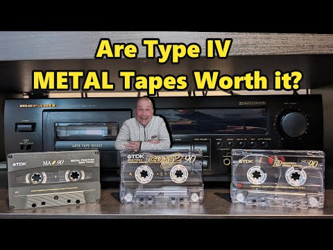 Metal Type IV Vs Cr02 Type II Vs Normal Type I Cassette Tapes #utilitariantv #cassettetype