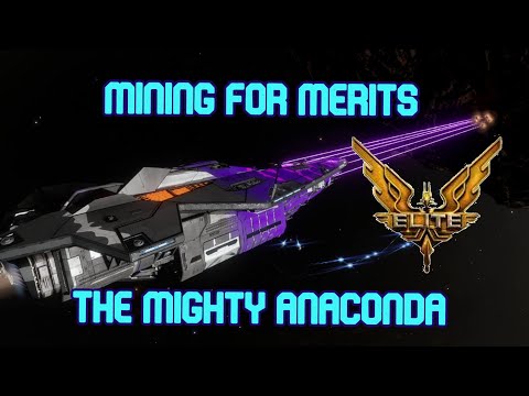Elite Dangerous | Laser Merit Mining - Anaconda | Best Large Without Rank Requirements