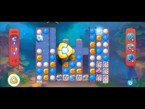 Fishdom Hard Level 9726 (with Doubke Bombs Boosters) @choraelmin