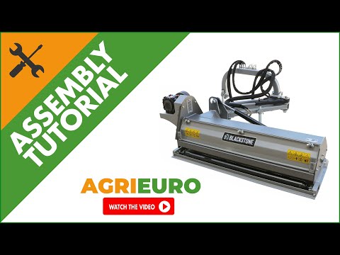 Tractor Side Flail Mower with Arm Light Series - BlackStone - Assembly tutorial