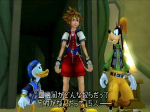 KH2, Japanese cutscene: 113 - Twilight Town: First Visit (Part 17)