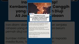 Iran Diam-diam Kembangkan Senjata Canggih yang Belum Pernah Diuji, AS Bakal Jadi Obyek Percobaan