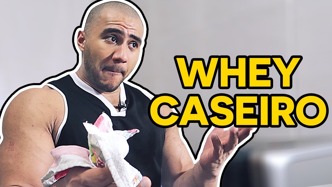 WHEY PROTEIN CASEIRO - COMO FAZER