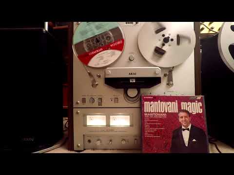Mantovani Magic and Ebb Tide by Earl Grant Reel to Reel Tape