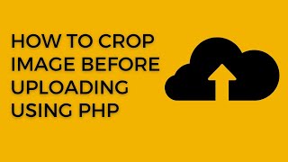 Download the video "How to crop image before upload in jQuery | Upload cropped image to server using PHP and MySQL"