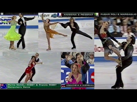 ⛸ Ice Dance Review | 2001 World Figure Skating [Aus. TV]Top 3 FD, top Quickstep, Anissina & Peizerat