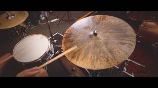 Video thumbnail for Dream 24" 10th Anniversary Ltd. Edition Small Bell Patina Flat Ride Cymbal by Peter Lewis