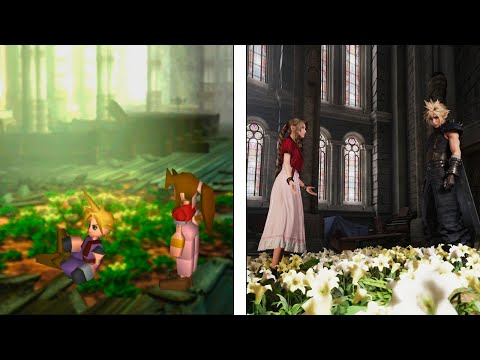 Final Fantasy VII Remake | Original VS Remake | Final Version Comparison