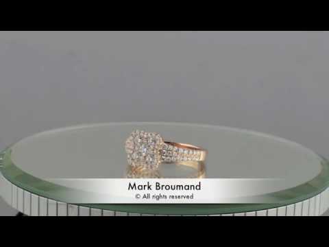 1.15ct Rose Gold Round Brilliant Cut Diamond Ring Masterpiece - Mark Broumand
