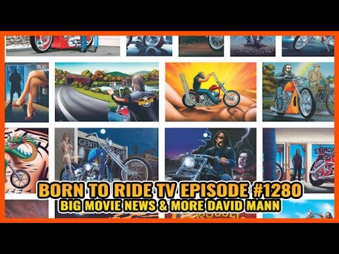 FULL SHOW Born To Ride TV Episode #1280 - BIG Movie News & more David Mann