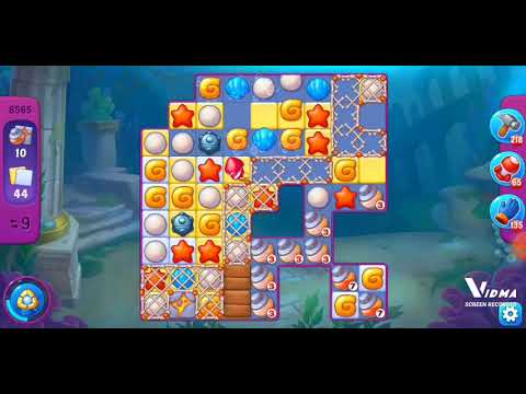 Fishdom. 8565 super hard level no boosters and diamonds. 13 moves