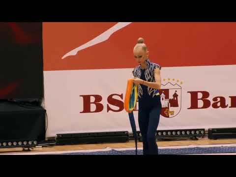 Viktoriia Onopriienko Ribbon AA - World Challenge Cup 2019