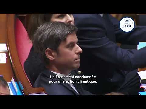 Mathilde Panot slams Gabriel Attal during his first session at the National Assembly