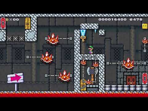 Single Screen Challenge 19 by Kevin! - Super Mario Maker 2 - No Commentary 1bv