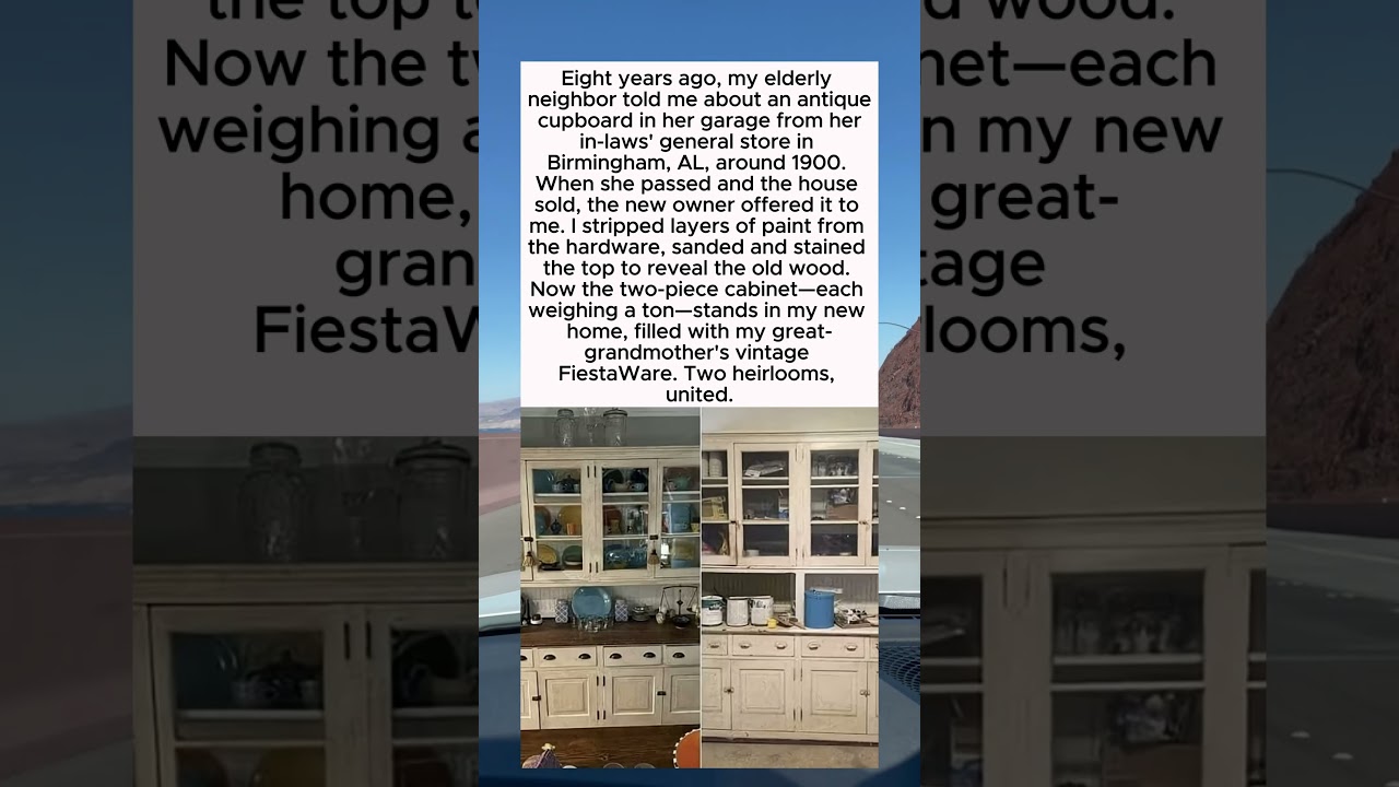 Century-Old Cupboard Gets a New Life