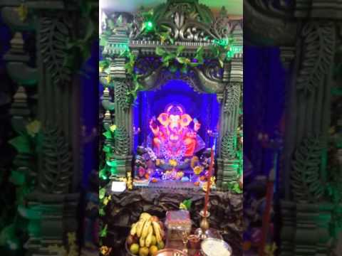Sweta Paradkar Home Ganpati Decoration Video