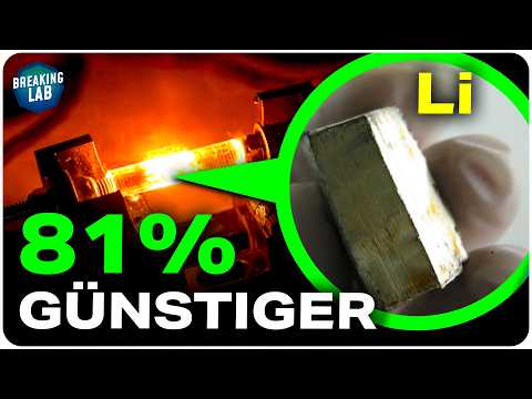 Lithium in Sekunden: Dieses Verfahren macht es möglich!
