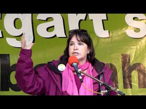 Heike Hänsel, MdB Die Linke - Endspurt gegen Stuttgart 21