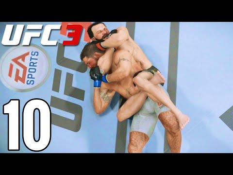 UFC 3 Career Mode Walkthrough Part 10 - DOMINANT!