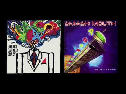 "Gnarls Barkley - Crazy" vs "Smash Mouth - All Star" Mashup (HQ)