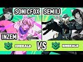 2XKO Sonicfox Inzem Ahri Caitlyn Vs Semiij Ekko Ahri High Level Gameplay