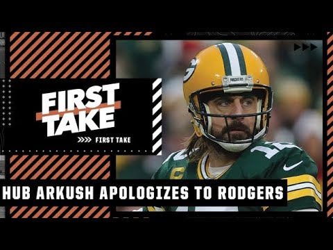 Reacting to Hub Arkush apologizing for calling Aaron Rodgers the ‘biggest jerk in the league’