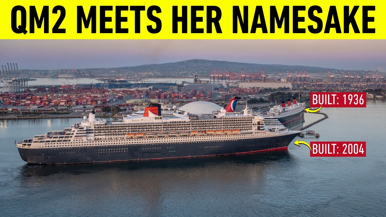 It Finally Happened: QM2 Returns to the Original Queen Mary