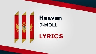 Montenegro Eurovision 2019: Heaven - D-Moll [Lyrics]🇲🇪