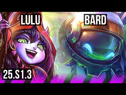 LULU & Swain vs BARD & Jhin (SUP) | KR Master | 25.S1.3
