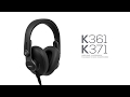 AKG Over-Ear-Kopfhörer K361 Schwarz