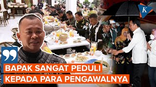 Download lagu Jokowi dan Iriana Ajak Para Pengawalnya untuk Makan Bersama mp3