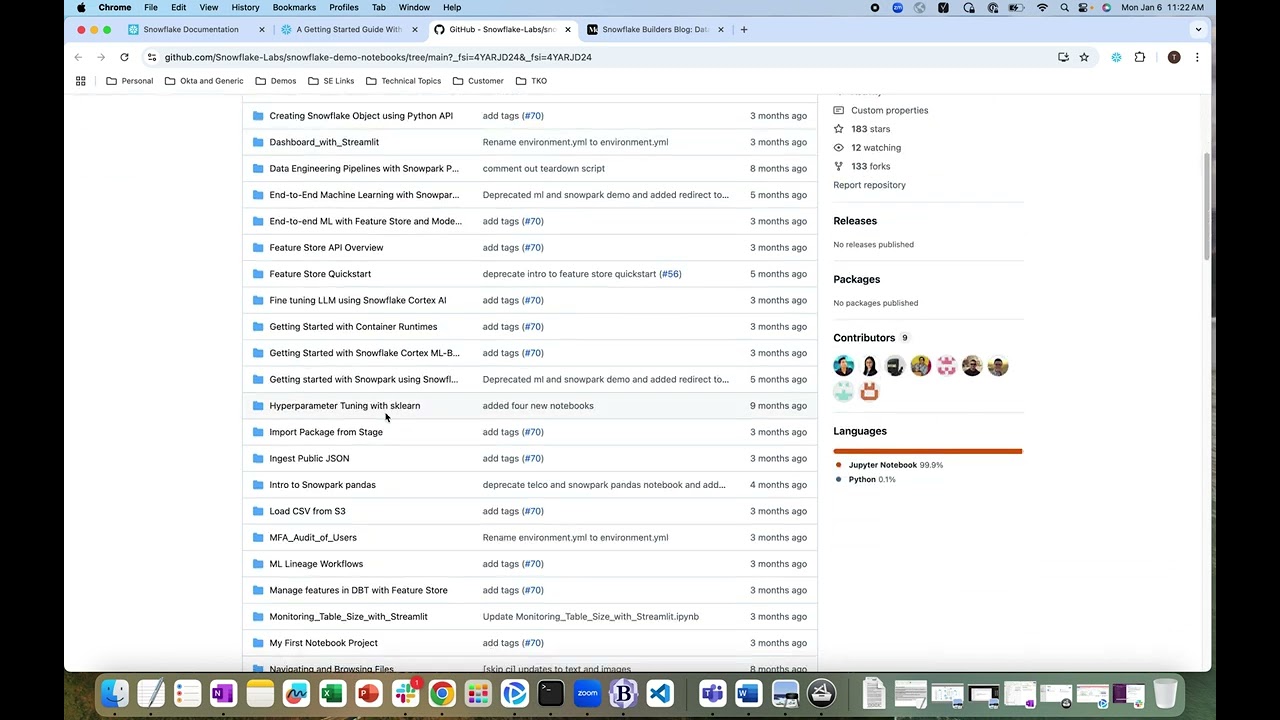 Snowflake Documentation