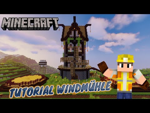 Minecraft Tutorial Windmühle