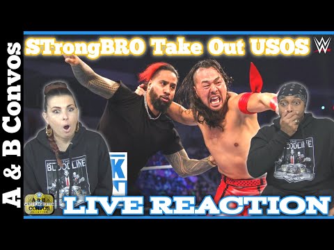 Shinsuke Nakamura & Riddle Step to The Usos - LIVE REACTION | Smackdown 5/27/22
