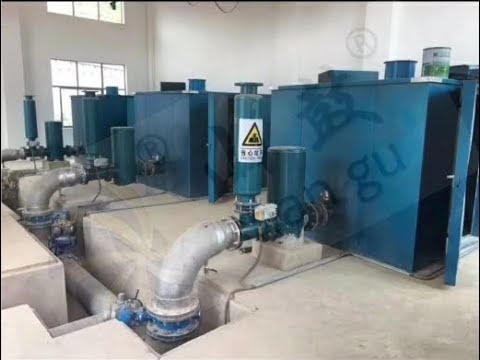 Shangu Root Blower Sewage Treatment Project Site