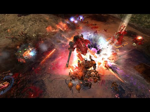 Grey Knights and Red Hunters vs Chaos Space Marines - Expansion DLC - W40K Dawn Of War Soulstorm