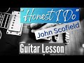 How To Play "Honest I Do" By John Scofield - Guitar Lesson.
