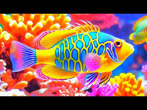 The Best 4K Aquarium - Dive Into The Mesmerizing Underwater Realm, Sea Jellyfish, Coral Reefs