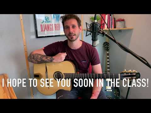 Free Live Gypsy Jazz Guitar Masterclass: Learn how to play "La Pompe"