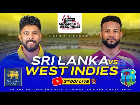 🔴 LIVE | Sri Lanka Vs West Indies 2nd ODI | Sri Lanka Tour Of West Indies 2026 | Cricket 26