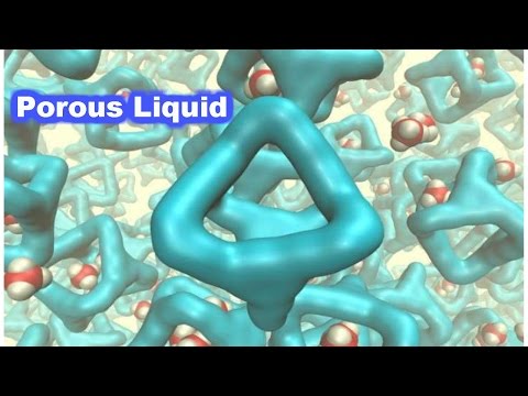 World's First "porous liquid" invented.  Useful for ‘carbon capture’.