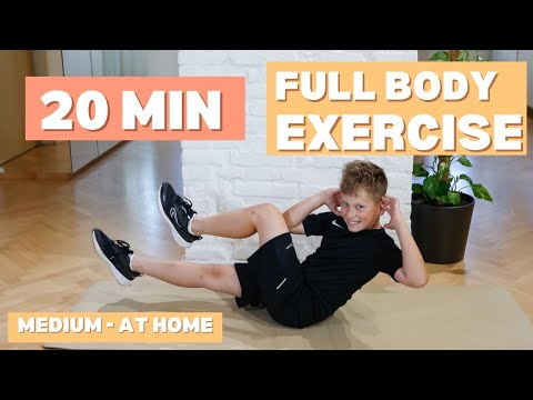 20 Min FULL BODY | For Kids at home