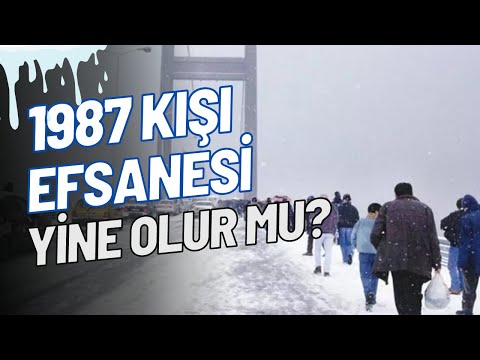 İstanbul'un 1987 Kışı Kar Fırtınası (4-13 Mart 1987)