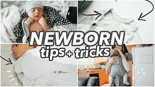 EASY NEWBORN TIPS & TRICKS FOR SURVIVING THE FIRST DAYS || BETHANY FONTAINE
