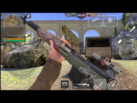 World War 2 Battle Combat Testando SVT-40 Elite No WW2/ Bridge 🧔🗡️Mata-mata Em Equipe 😡🔪