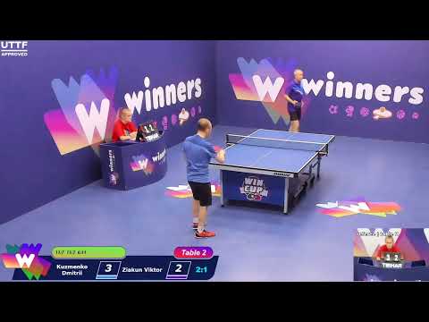 WINners CUP table 2  11.10 Kuzmenko Dmitrii - Ziakun Viktor  12:30