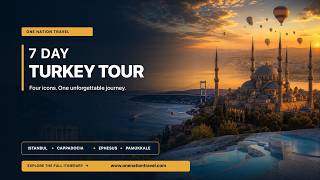 7 Day Turkey Tour 🇹🇷 | Istanbul, Cappadocia, Ephesus & Pamukkale